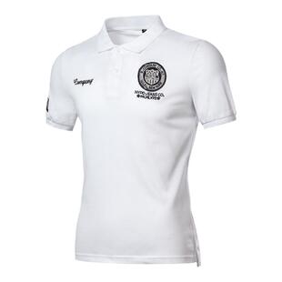 男POLO衫Mens Stand Collar Cotton T Shirt Camisa Polo Shirts