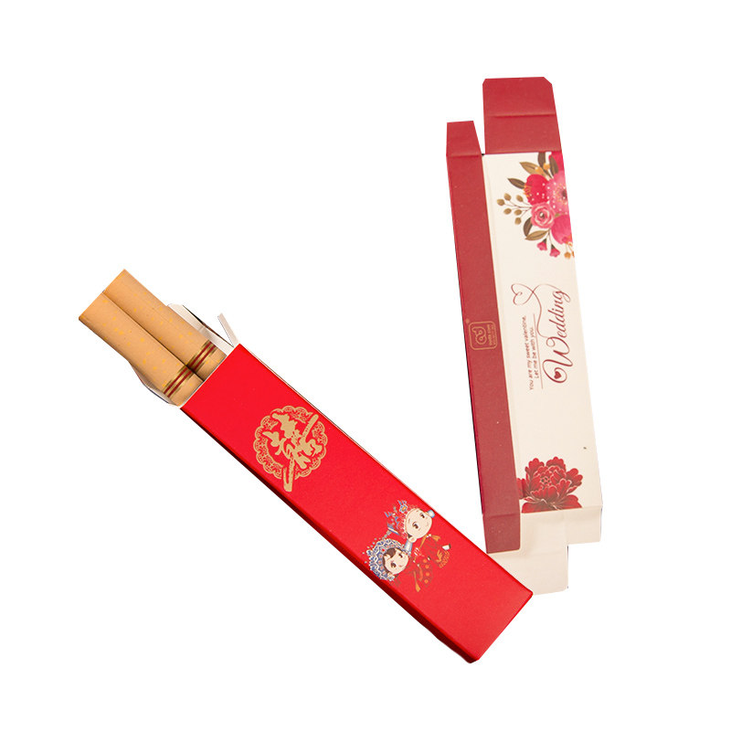 婚礼烟盒结婚用品小号纸盒包装红糖盒/糖盒配件