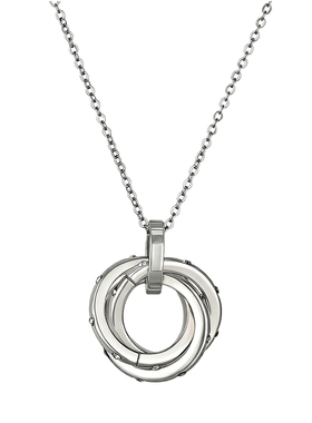 设计师款圆环吊坠项链