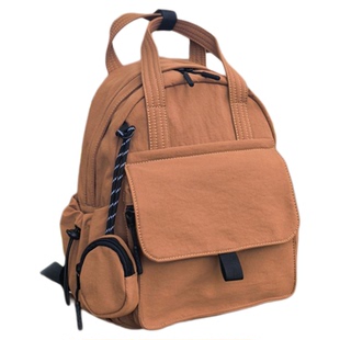 双肩包女2025新款轻便防水牛津布大容量户外旅行包通勤小背包书包