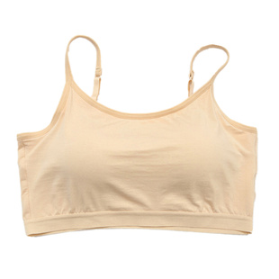 莫代尔女夏内搭带胸垫抹胸大码短款吊带小背心一体式裹胸打底内衣