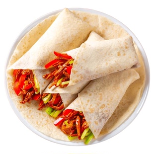 铁棍山药春饼早餐半成品河南手工烫面烙馍煎饼卷饼手抓饼春卷饼皮