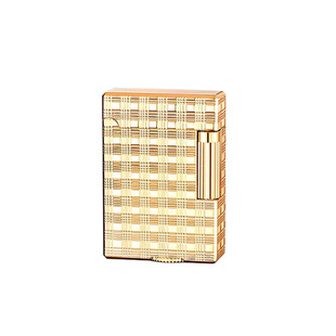 德瑞朗声侧滑砂轮充气打火机正品钢音充气明火高档创意送礼送男友