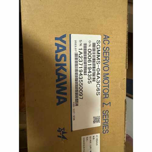 议价可维修安川伺服电机SGMMS04A3C6S全新原装正品400W三相200V绝