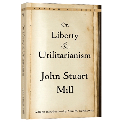 论自由 英文原版 On Liberty Utilitarianism 经典文学书籍 John Stuart Mill 英文版 进口原版英语书