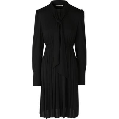 IIIVIVINIKO通勤收腰纯色连衣裙