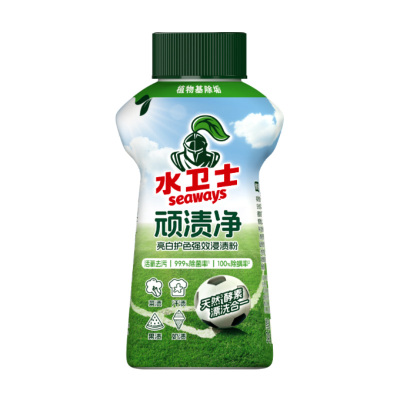 水卫士顽渍净衣领衣服顽固污渍去除去黄去血渍彩漂