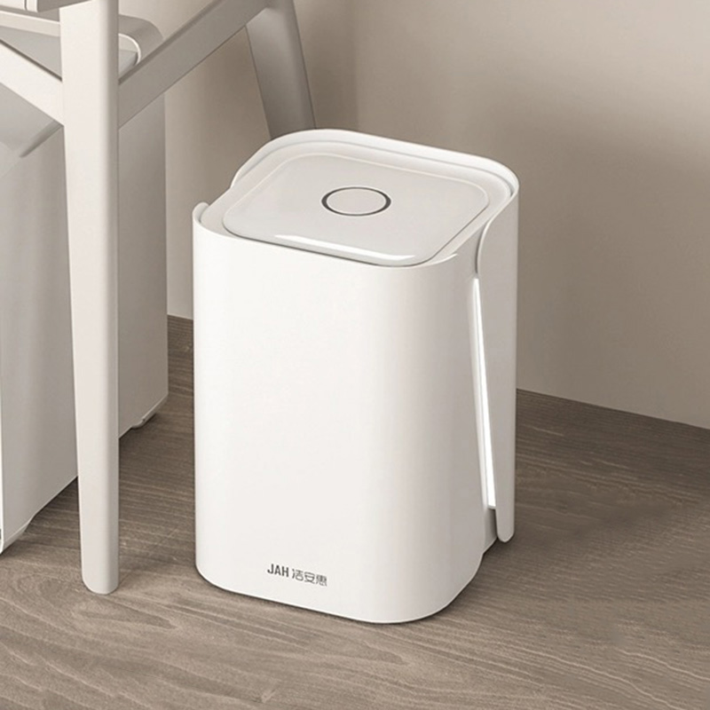 灯光秀智能感应垃圾桶 家用卧室氛围灯全自动电竞酒店卫生桶新款