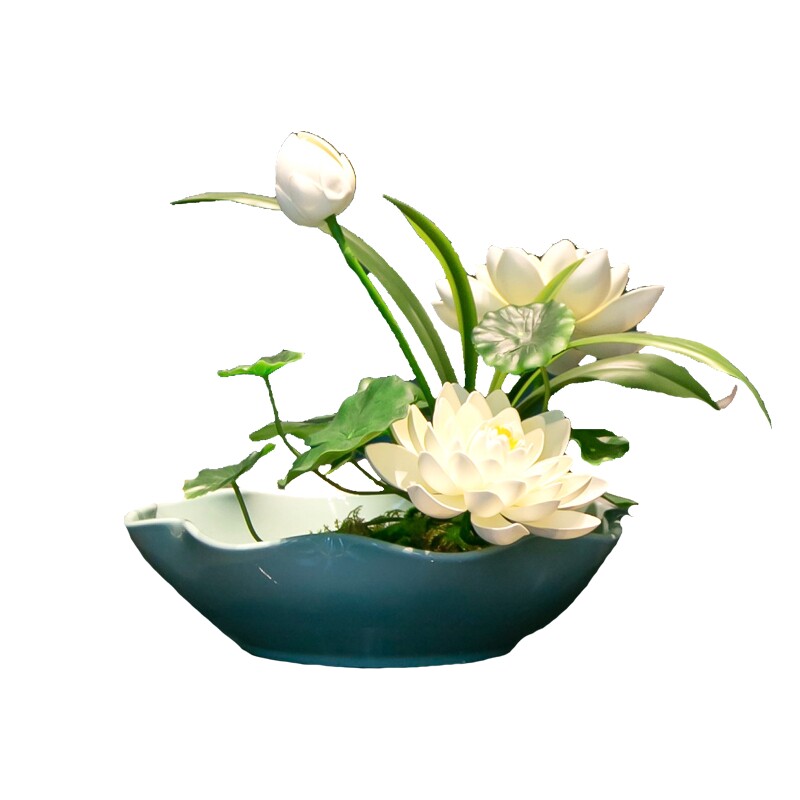 茶桌花酒店客厅茶室室内