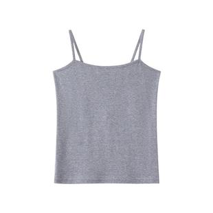 猫人小吊带背心女内搭2025新款春夏季外穿遮副乳美背无袖打底上衣