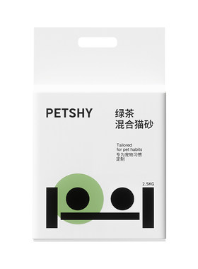 petshy百宠千爱巨人猫砂绿茶