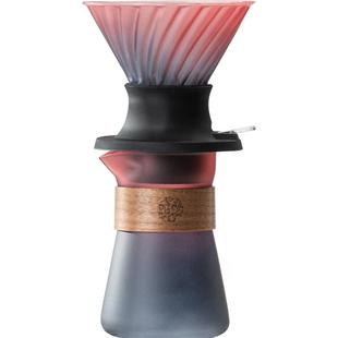 v60野啡聪明杯咖啡滤杯分享壶手冲套装玻璃滴浸泡茶