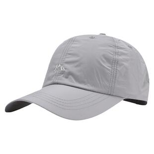 户外轻薄速干棒球帽子男女夏季防晒遮阳帽透气运动骑行白色鸭舌帽