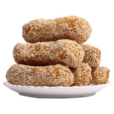 河南特产芝麻燕麦芋头酥手工糕点