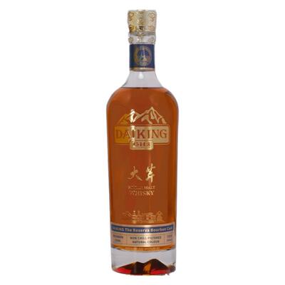 大芹威士忌蓝爵大芹波本威士忌酒单一麦芽酒微醺国产威士忌