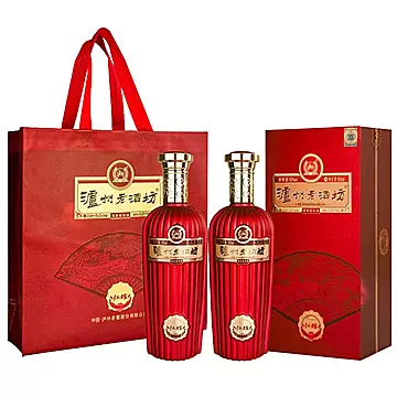 泸州老酒坊红耀52度500ml*2