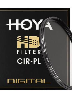 HOYA豪雅72mm HD高清CPL偏振镜适用佳能50/80 1.2L 15-85 135 f2尼康18-200 18-35索尼18-105 70-200单反滤镜
