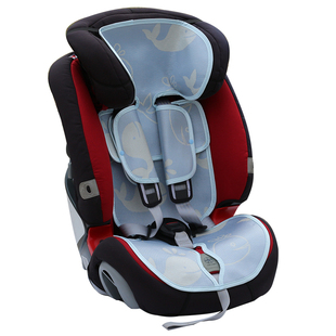 宝得适自在全能双面骑士HBR虎贝尔猫头鹰儿童安全座椅通风凉席垫