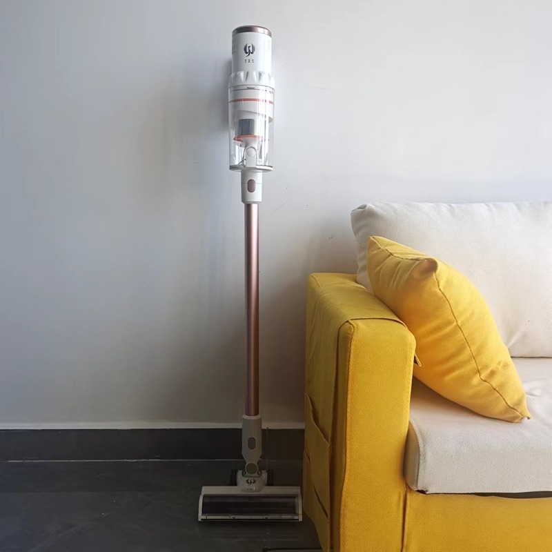 新款跨境小型家用手持吸尘器 定制多功能床上除尘强力枪式吸尘机