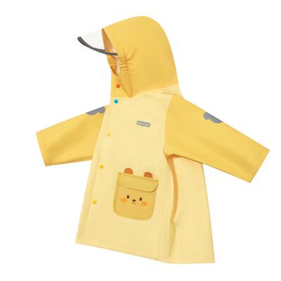 尼多熊男女童防水雨衣