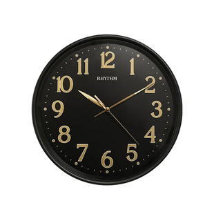 RHYTHM丽声静音夜光客厅卧室创意家用挂钟2026年新款轻奢简约挂表