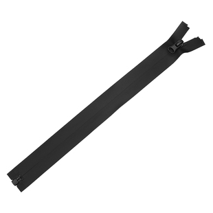 5号尼龙防水拉链黑白色优质胶膜羽绒服冲锋衣外套门禁口袋隐形锁