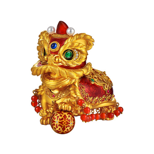 黄金镶宝石挂件/摆件