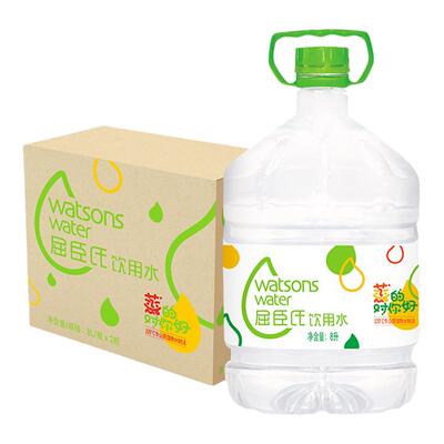 饮用水屈臣氏蒸馏制法蒸馏水8l