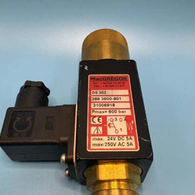 议价DS 302 压力开关,MACGREGOR3883600-801,600BAR,