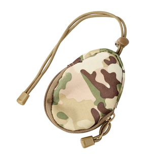 军迷可伸缩便携袋抽绳钥匙包户外战术收纳包收缴袋手腕附件