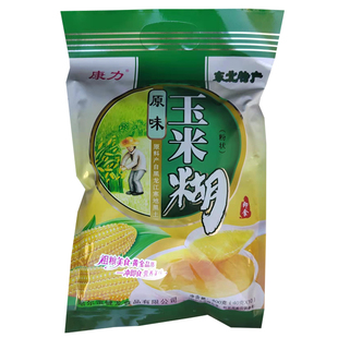 康力玉米糊400g原味多口味五谷杂粮代餐速食早餐夜宵冲饮玉米粉