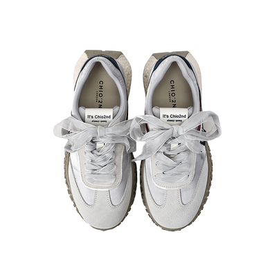 Chio2nd真皮休闲运动鞋