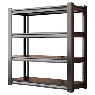 仓储货架置物架多层落地仓库阳台储物架杂物间地下室钢制收纳铁架