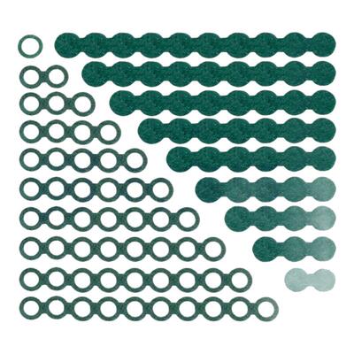 18650青壳纸背胶绝缘垫片