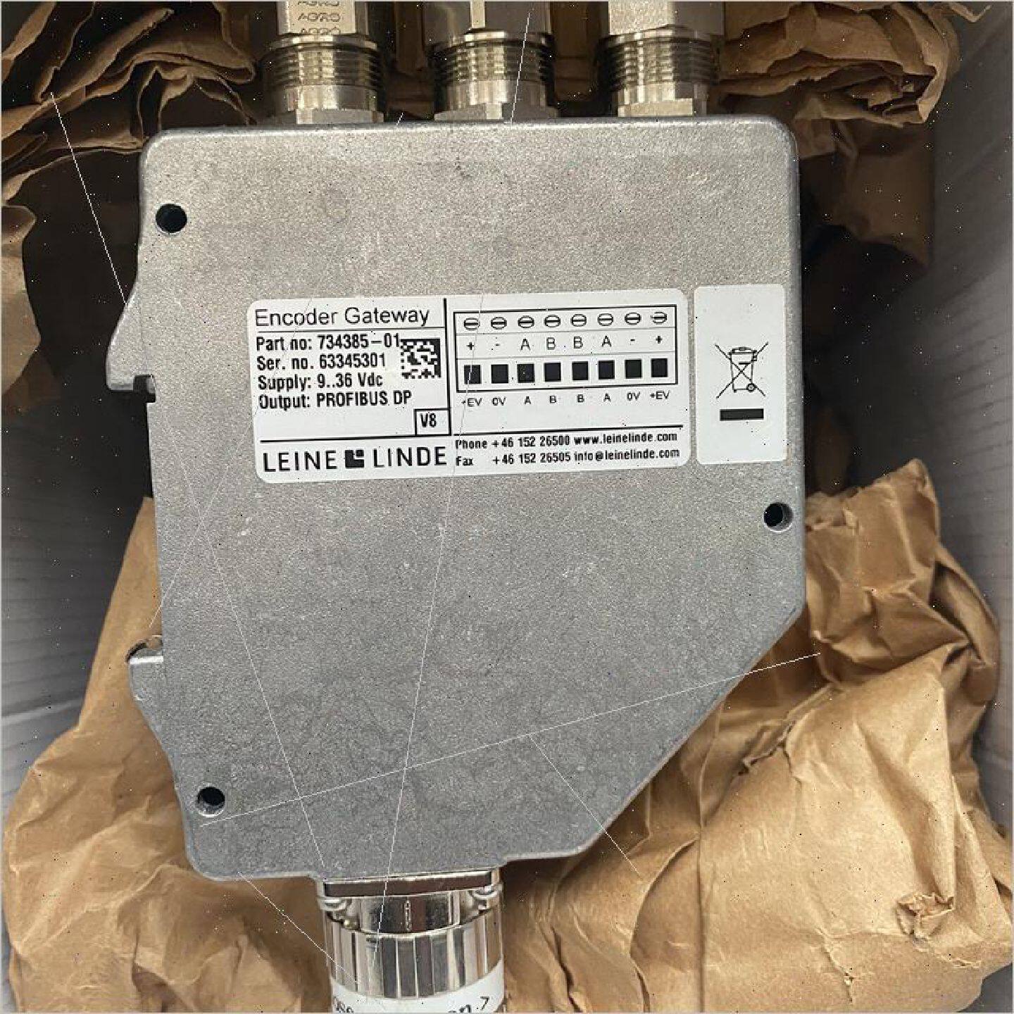 议价议价73438501莱纳林德光纤网关转换器PROFIBUSDPGateway