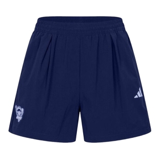 adidas阿迪达斯男女大童高尔夫风五分中裤2025夏透气短裤JM7981