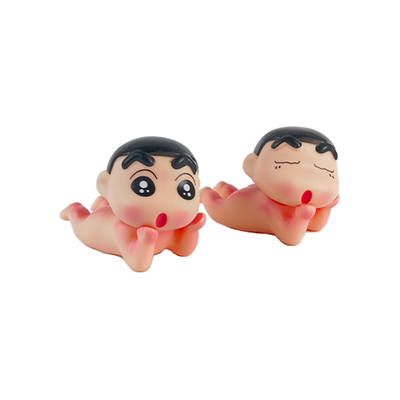 光屁股蜡笔小新车尾部卡通公仔车载挂件装饰后备箱玩偶摆件