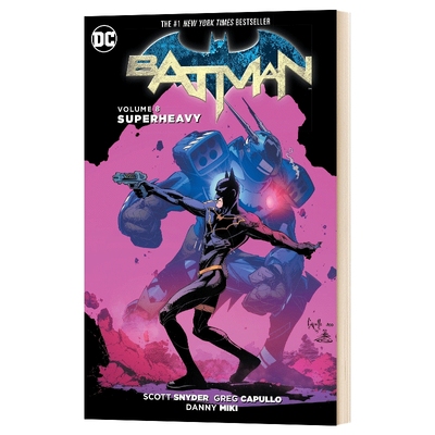 英文原版 Batman Vol. 8 Superheavy The New 52 蝙蝠侠卷8 超重 英文版