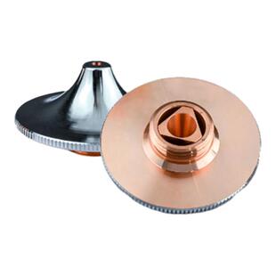 柏楚原装切割头常规喷嘴紫铜切割喷嘴波刺黑金刚单双层二维喷嘴
