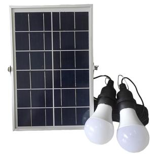 太阳能灯一拖二家用室内大红灯笼灯专用庭院门口春节日户外路灯泡