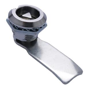 MS705三角锁 配电器机箱塑料壳圆柱锁户外垃圾箱消防铁皮文件柜锁