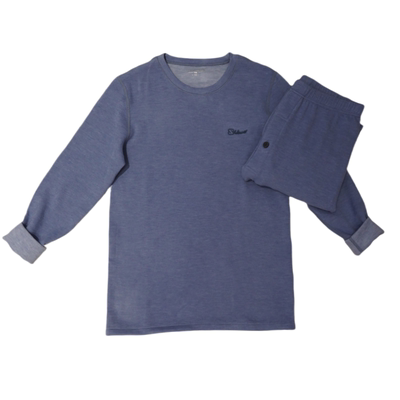 圆领羊绒蚕丝保暖内衣兄华男童厚