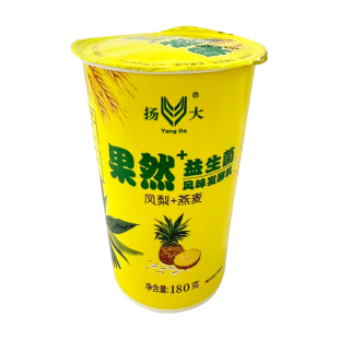 扬大酸奶扬州大学网红凤梨燕麦低温酸牛奶生牛乳原味茉莉花发酵乳