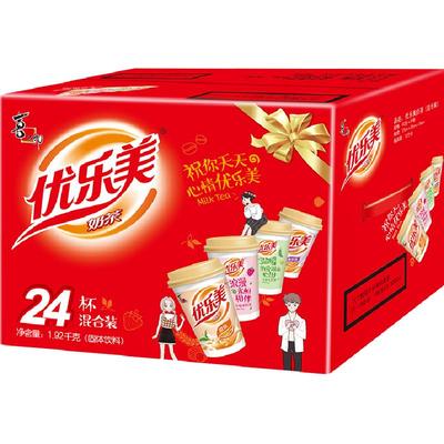 优乐美早餐冲饮椰果奶茶80g×24杯