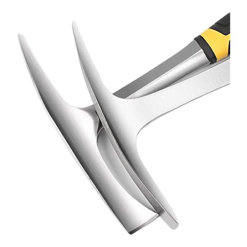 地质勘探勘探一体金锤地质泥工尖头采矿扁头铁锤多功能户外锤子