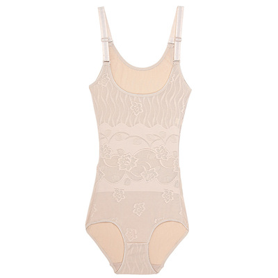 婷美塑身衣女性后脱式提臀透气