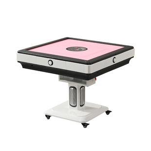 成都新款静音全自动折叠麻将机餐娱两用麻将机家用麻将桌可带烤火