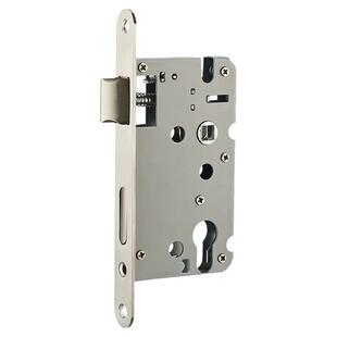 大58不锈钢锁体室内卧室锁舌门房门锁具房间家用锁芯门锁锁芯锁心