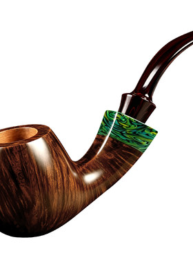 Hadley石楠木弯式烟斗高端正品