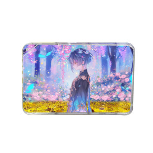 原神周边行秋流沙麻将流麻高颜值卡砖立牌亚克力摆件谷子生日礼物